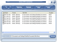 Smart Soft MP3 to WAV Converter screenshot